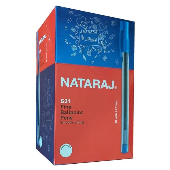 Boligrafo Nataraj  0.7 mm de 50  unid.