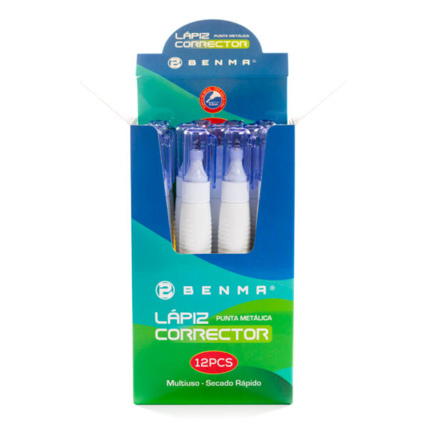 Corrector en Boligrafo Benma de 12unid