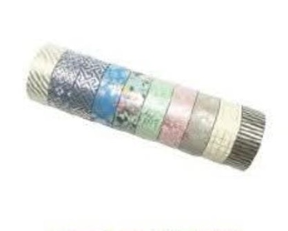 Yurex decorativo de papel colores pasteles 10 unid.