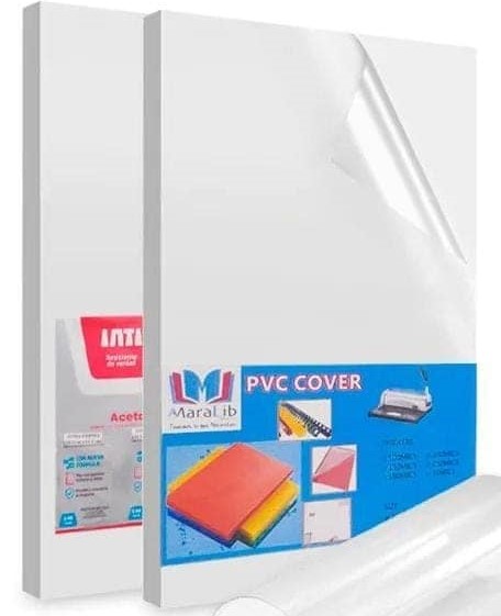 Acetato Transparente T/Oficio de 100 unid.