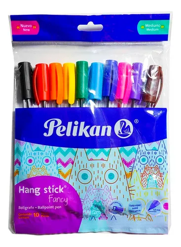 Boligrafo Pelikan Hang Stick FANCY 10 colores