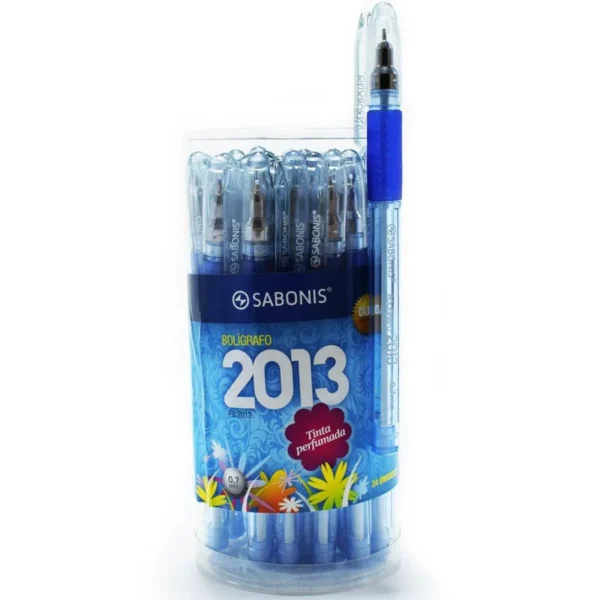 Boligrafo perfumado 0.7mm Sabonis 24 unid.