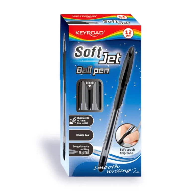 Boligrafo soft jet Keyroad 0.7mm 12 unid.