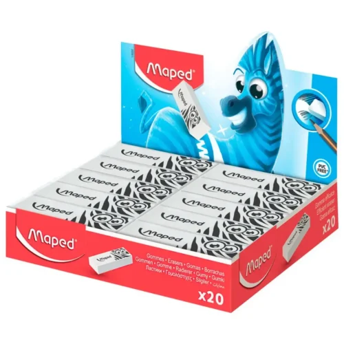 Borrador pulse CEBRITA Maped 20pcs