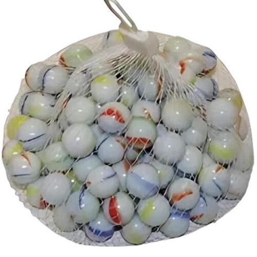 Canicas de 16mm 100 unid. Blancas