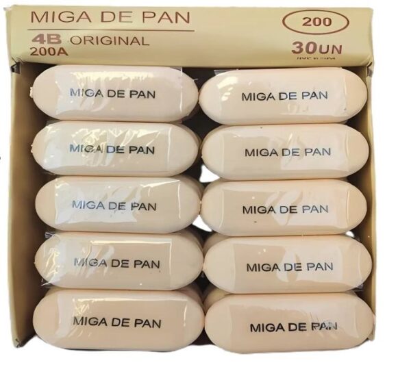 Borrador Miga de Pan Jabon Grande 30 Unid.