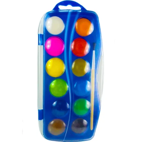 Acuarela La Selva Tipo Pelikan de 12 Colores