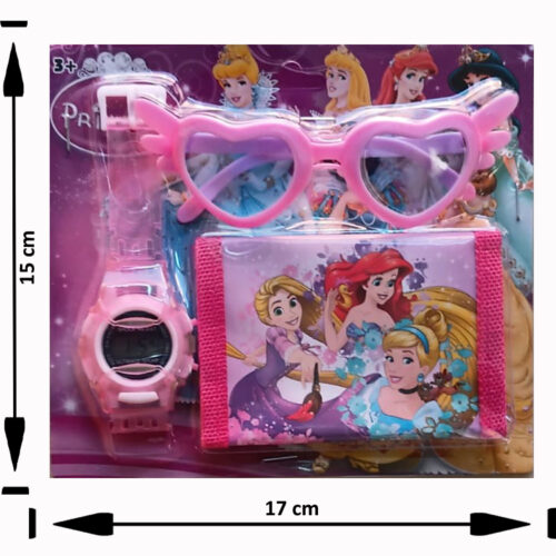 111 Set de billetera, reloj y lentes