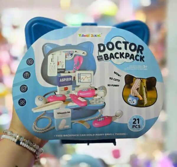 Maleta de gato con accesorios tamano 22 x18 cm