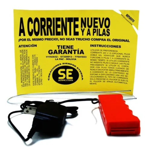 Cortador de plastoformo Electrico con 2 pilas AA