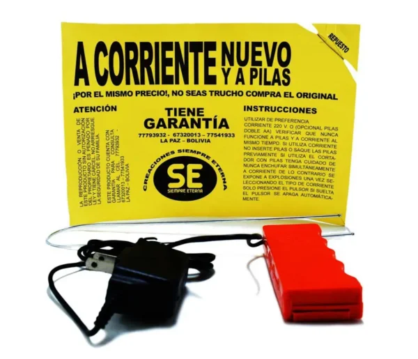 Cortador de plastoformo Electrico con 2 pilas AA