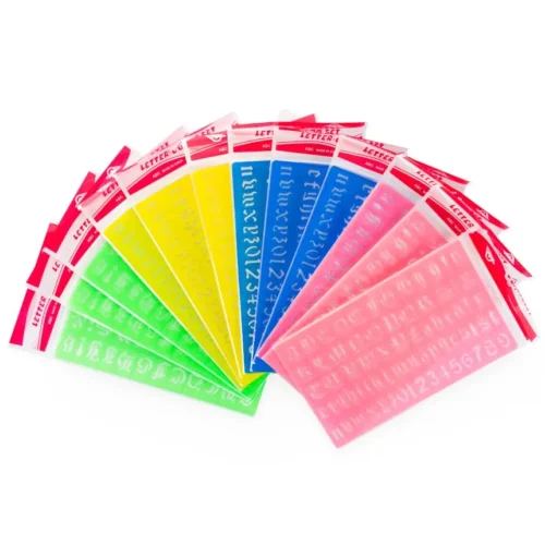 Leterin con Letras de GOTICA SIMPLE