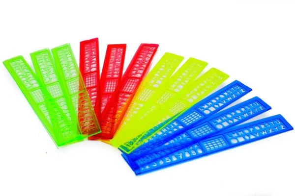 Regla Economico C/leterin 20cm 12 PCS