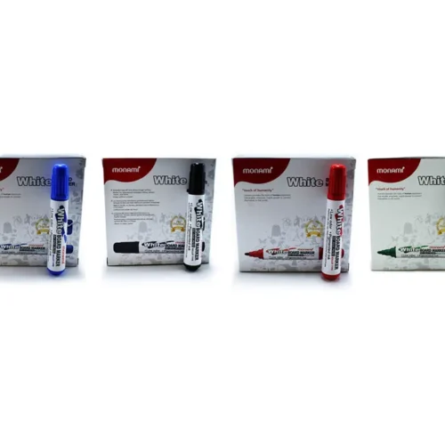 Marcador Acrilico de Pizarra Monami de 12 unid.