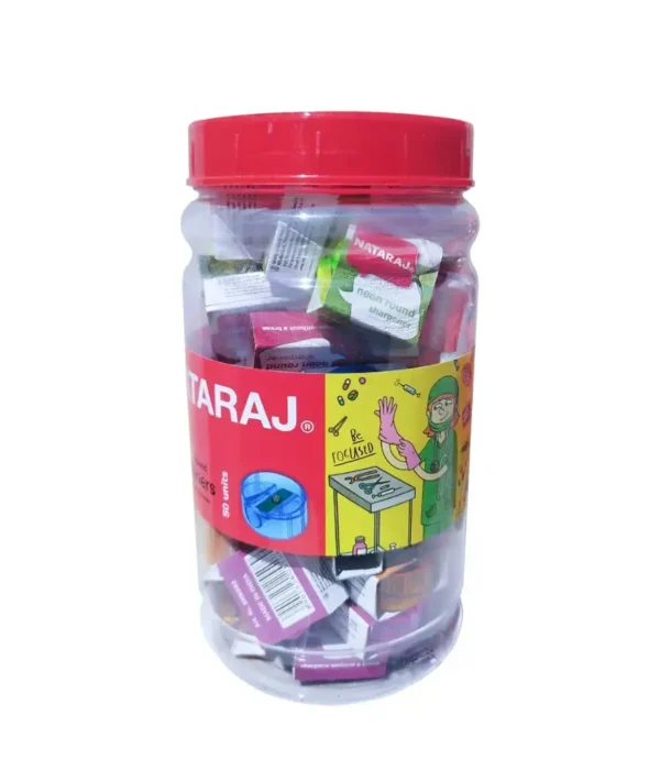 Tajador Redondo Nataraj frasco de 50 unid