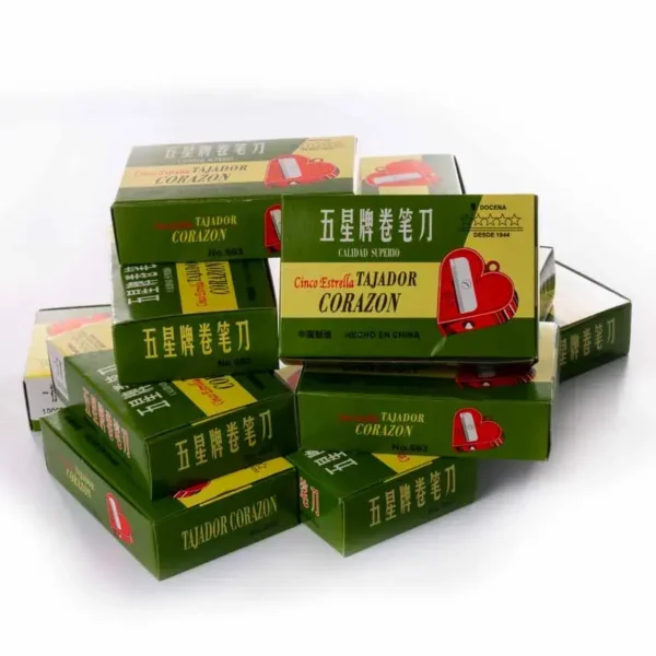 Tajador Corazon 663 de 12 piezas