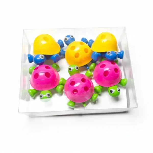 Tajador con basurero TORTUGA de 12pcs