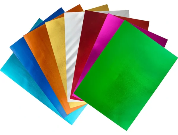 Goma eva Metalizado Oficio paquete de 10 colores Surtido