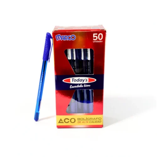 Boligrafo Today's ACO 0.7mm 50pcs (Azul) Boligrafo Today's 0.7mm 50pcs