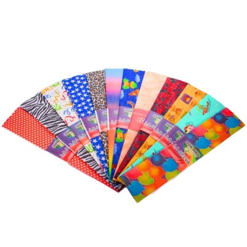 Crepe con diseño 180x50 cm de 10 unid