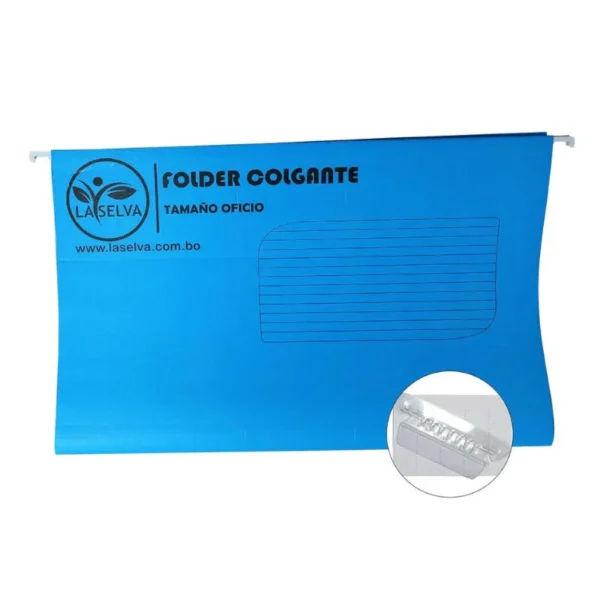 Folder colgante oficio La Selva 25 unid.