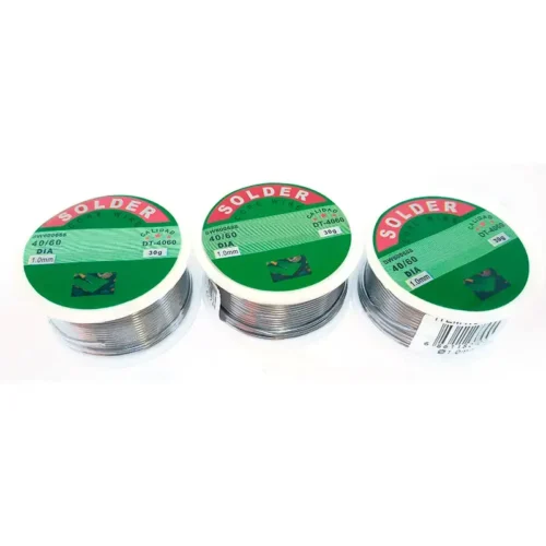 Estaño para soldadura carrete 30 gr. espesor 1mm