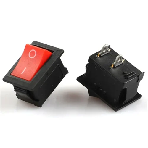 Interruptor Bicolor Grande Corriente Max 6A 250VAC 15x21mm