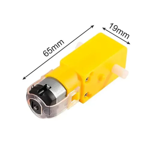 Motor Reductor Con Doble Eje Voltaje3v-6v 50rpm